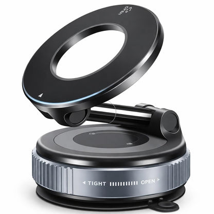 Aeonrix MagSafe Magnetic Car Phone Holder – 360° Rotatable Suction Cup Mount for iPhone