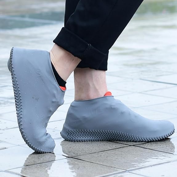 Waterproof Silicone Shoe Covers – Reusable Rain & Mud Protection for Men, Women & Kids