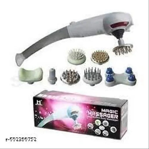 Aeonrix 7-in-1 Full Body Massager - all attachments