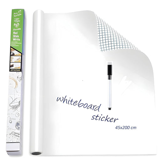 Aeonrix Self-Adhesive Whiteboard Wall Sticker with Marker