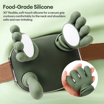Aeonrix 4D Neck & Shoulder Massager 💆 – Wireless Shiatsu Relief That's Got Your Back (and Neck)