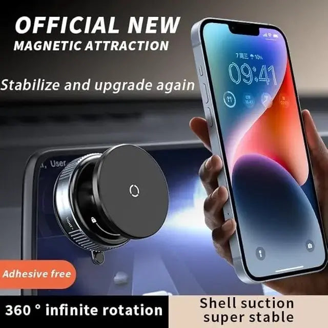 MagSafe Magnetic Car Mobile Holder | 360° Rotatable Stand