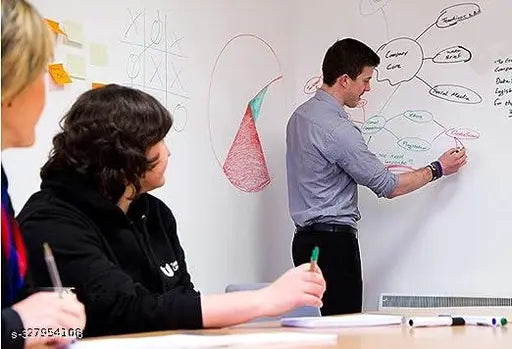 Whiteboard sticker with marker included