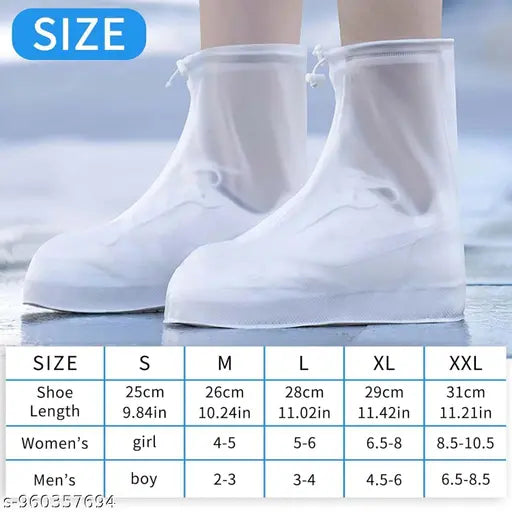 Aeonrix Rain Shoe Cover - zipper waterproof detail