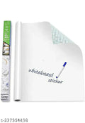 Whiteboard wall sticker 45x200cm white